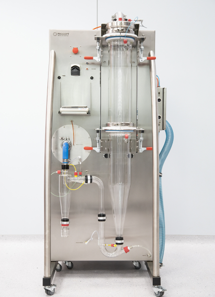 A ProCept modular 4M8Trix, a pharmaceutical R&D spray drying machine.