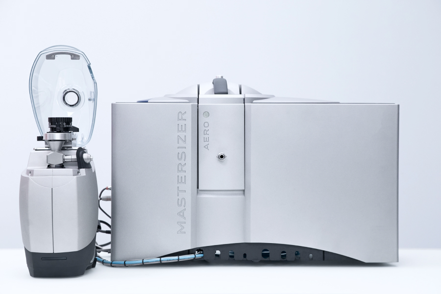 A pharmaceutical R&D Malvern Mastersizer - laser diffraction.